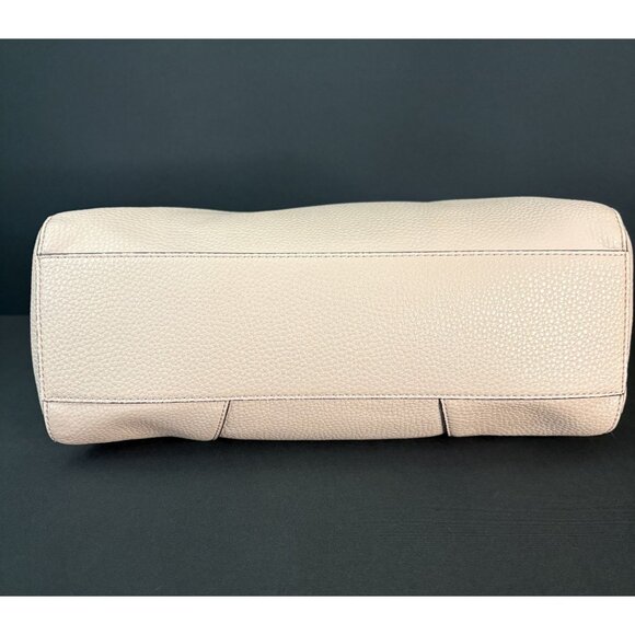 Guess Shawna Cali Satchel Handbag Lock Charm Double Handle Zip Closure Pink - Picture 13 of 16